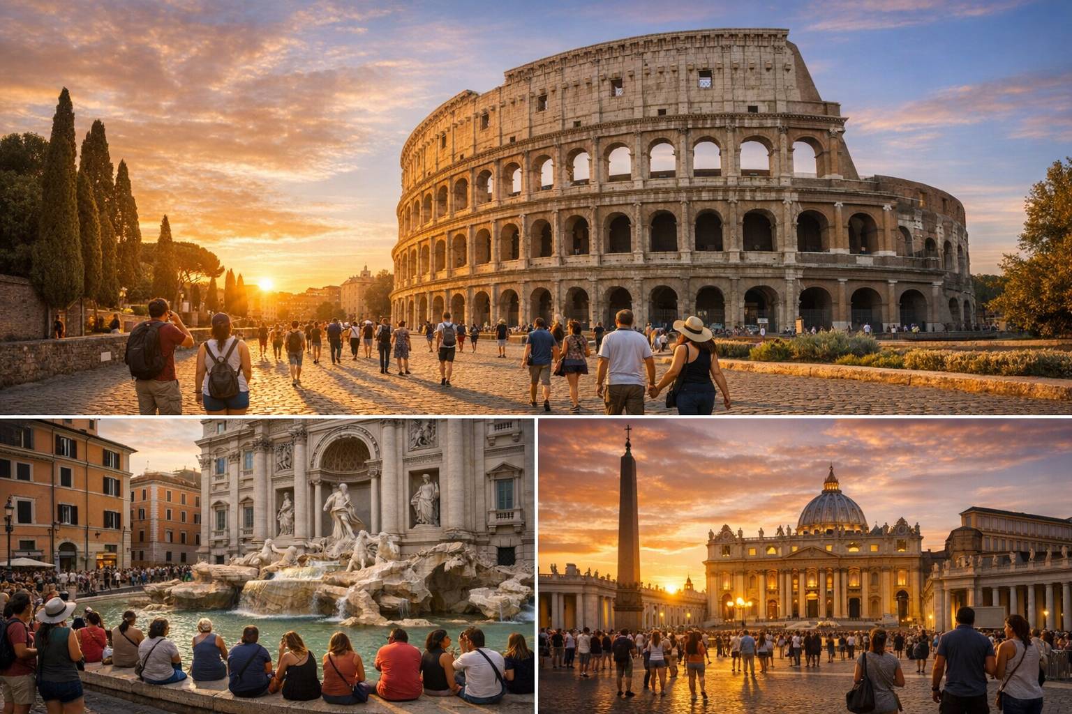 Qué ver en Roma (Civitavecchia) en una escala de crucero: itinerario de 1 día paso a paso